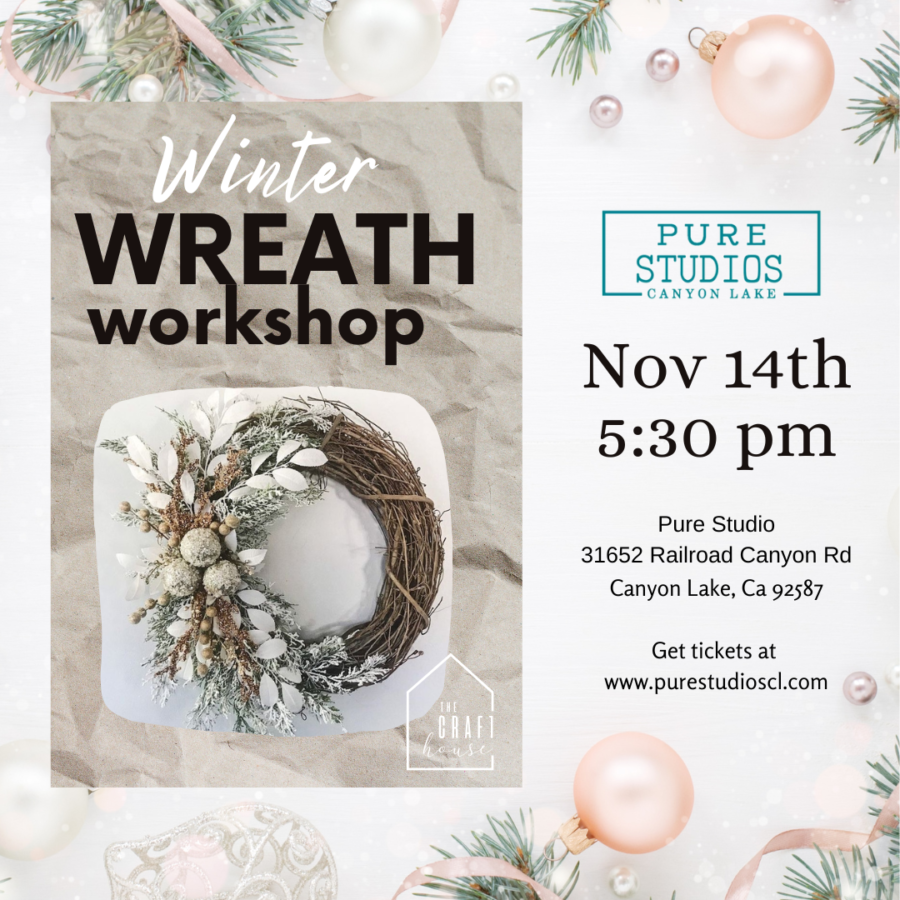 Wreath Workshop Pure Studios