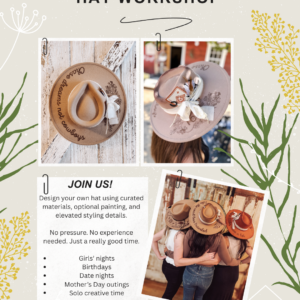 Wide Brim Hat Workshops ig