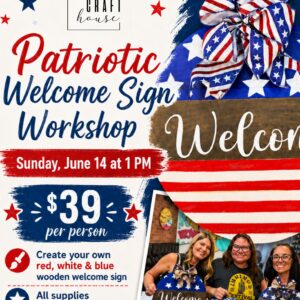Patriotic Welcome Sign
