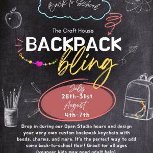 Back to School Bag Charm