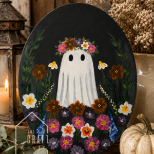 Vintage Floral Ghost